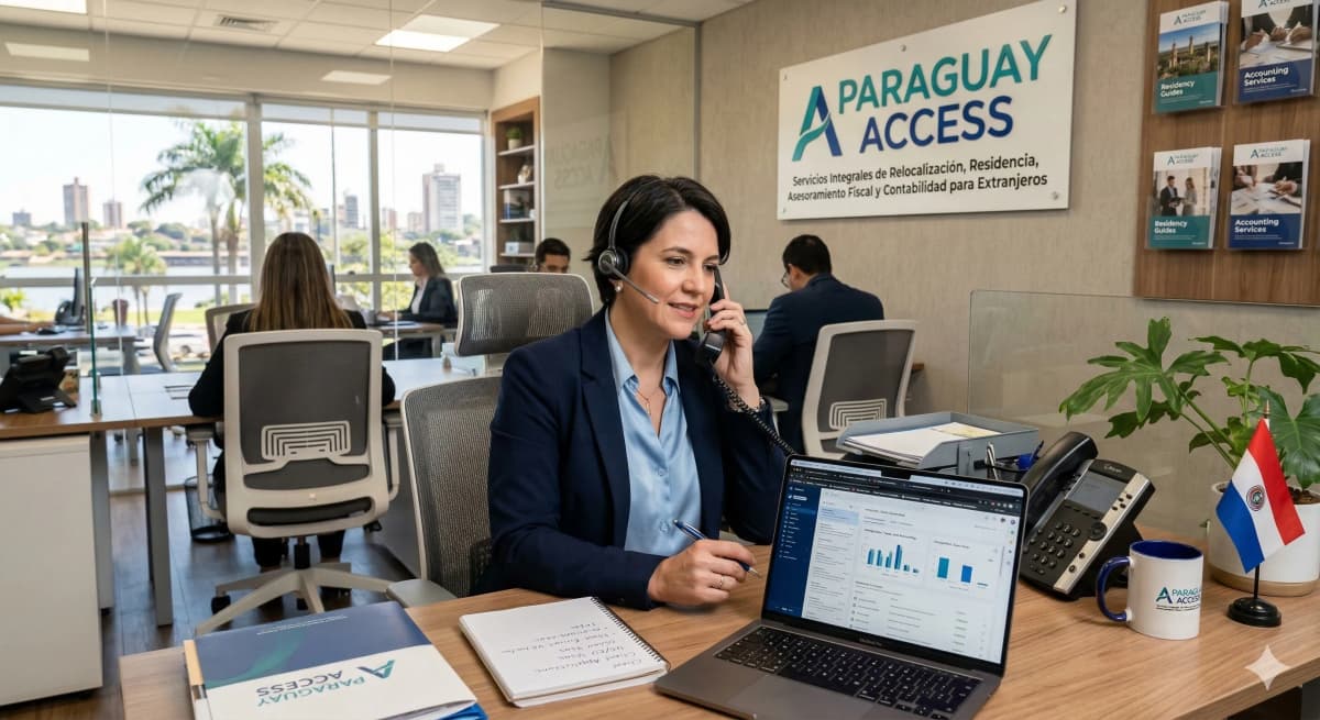 Paraguay Access team